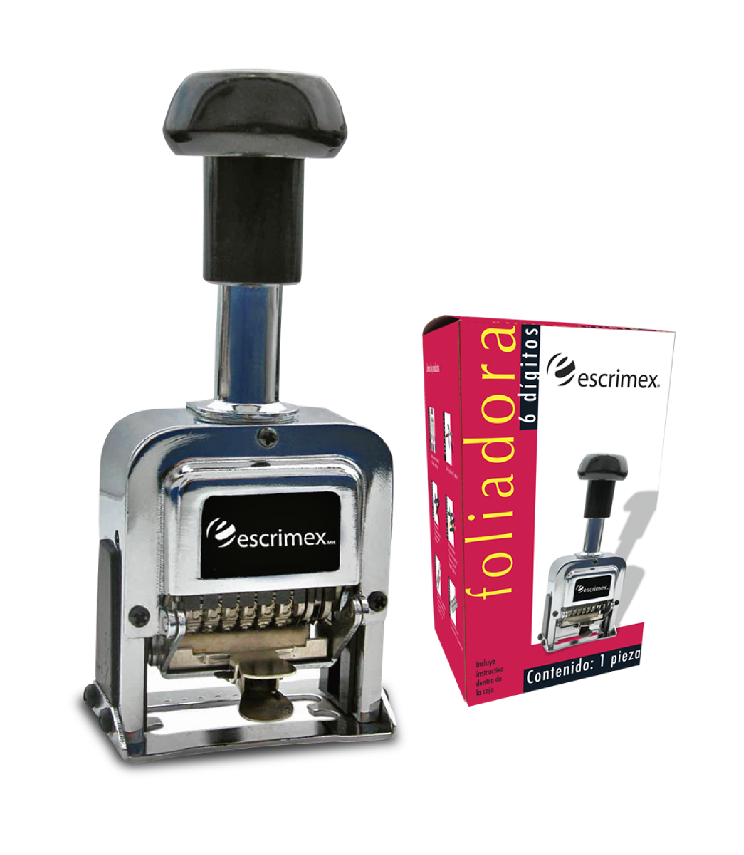 Foliadora 6 dígitos de Escrimex