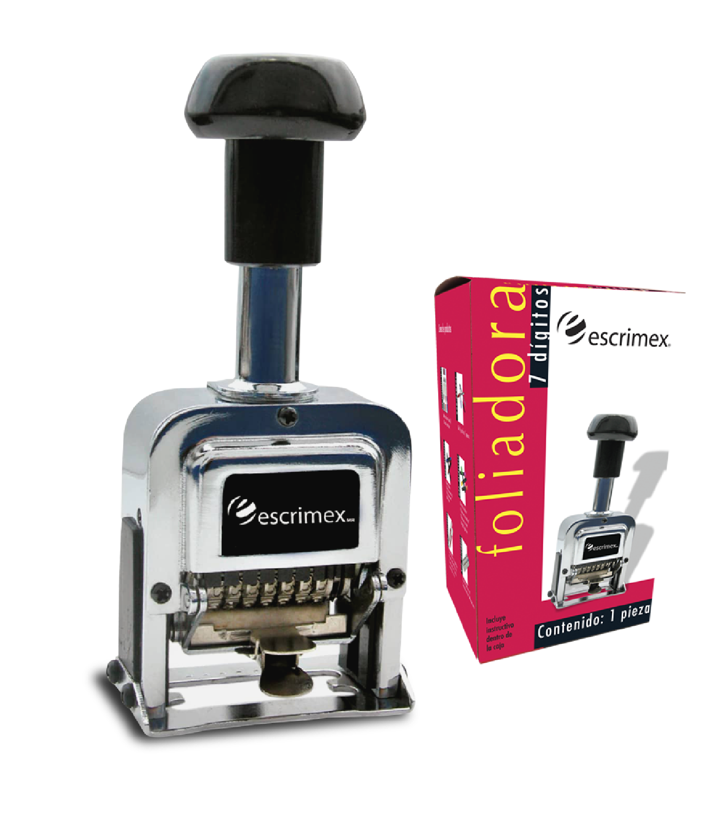 Foliadora siete dígitos de Escrimex