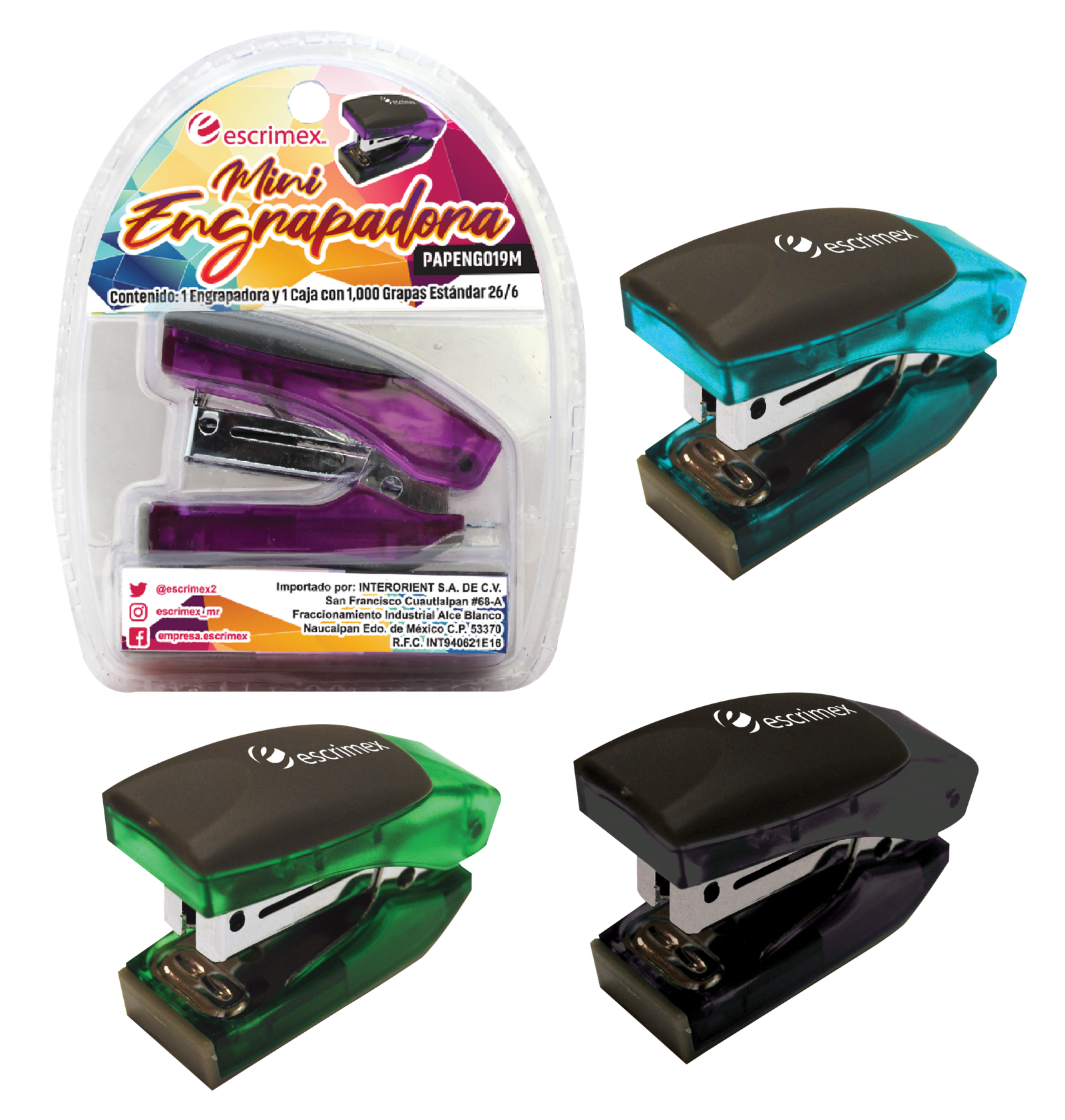 Miniengrapadoras de Escrimex