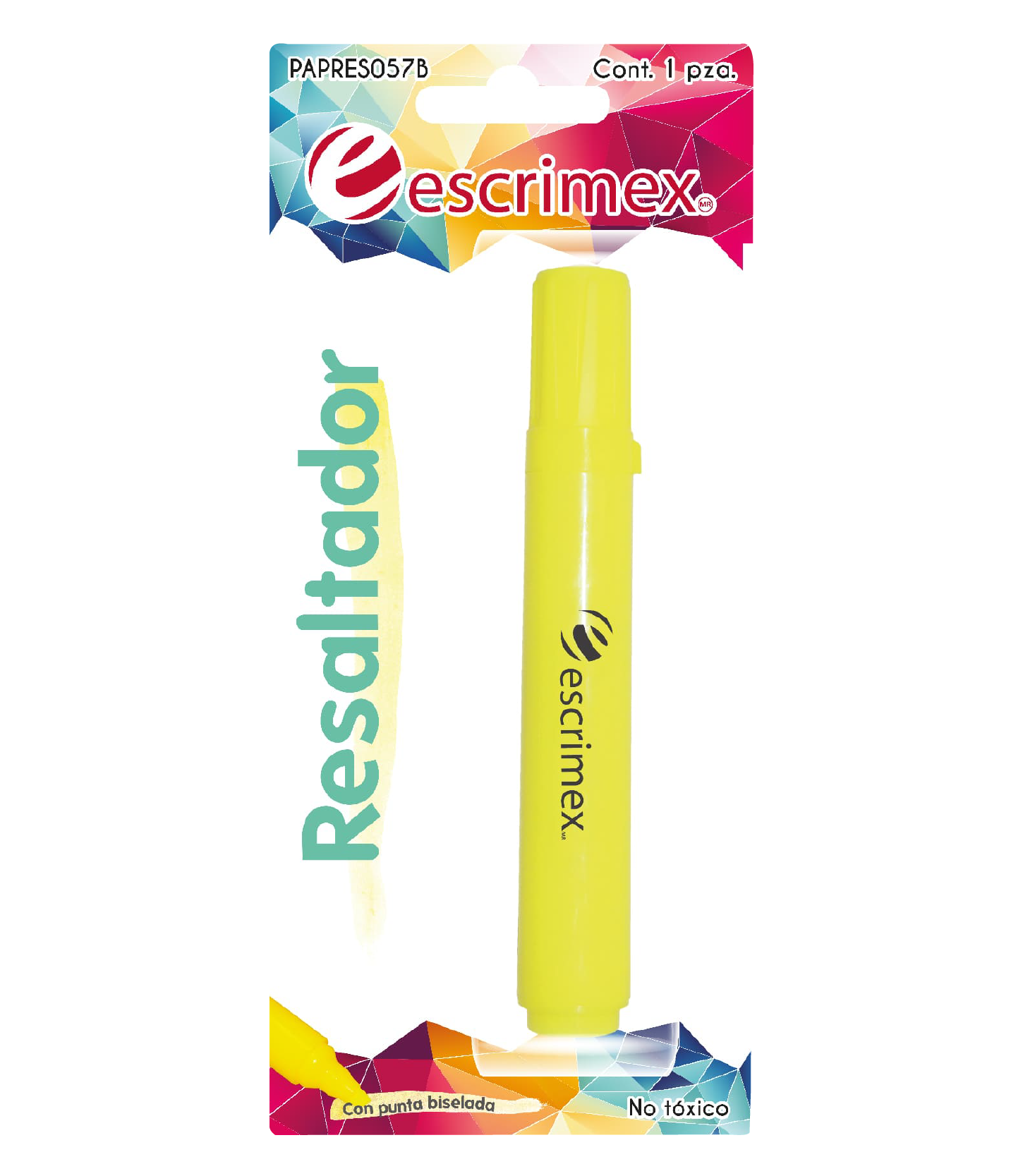 Resaltador amarillo de Escrimex