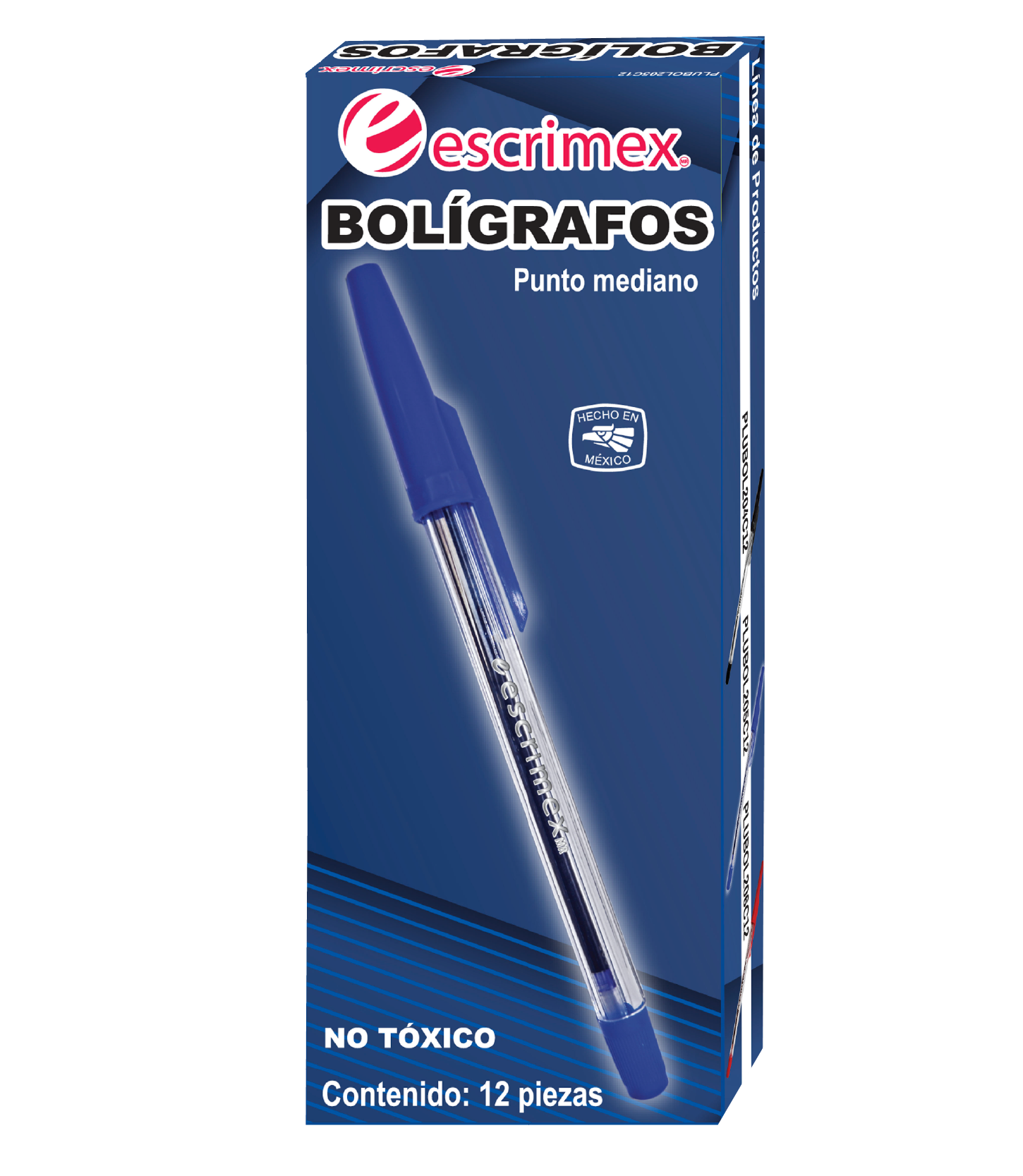 Caja Bolígrafo color azul de Escrimex