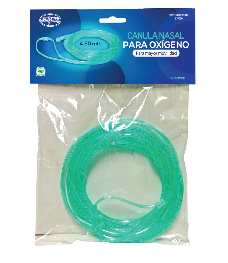 Canula 4.20mts para oxígeno