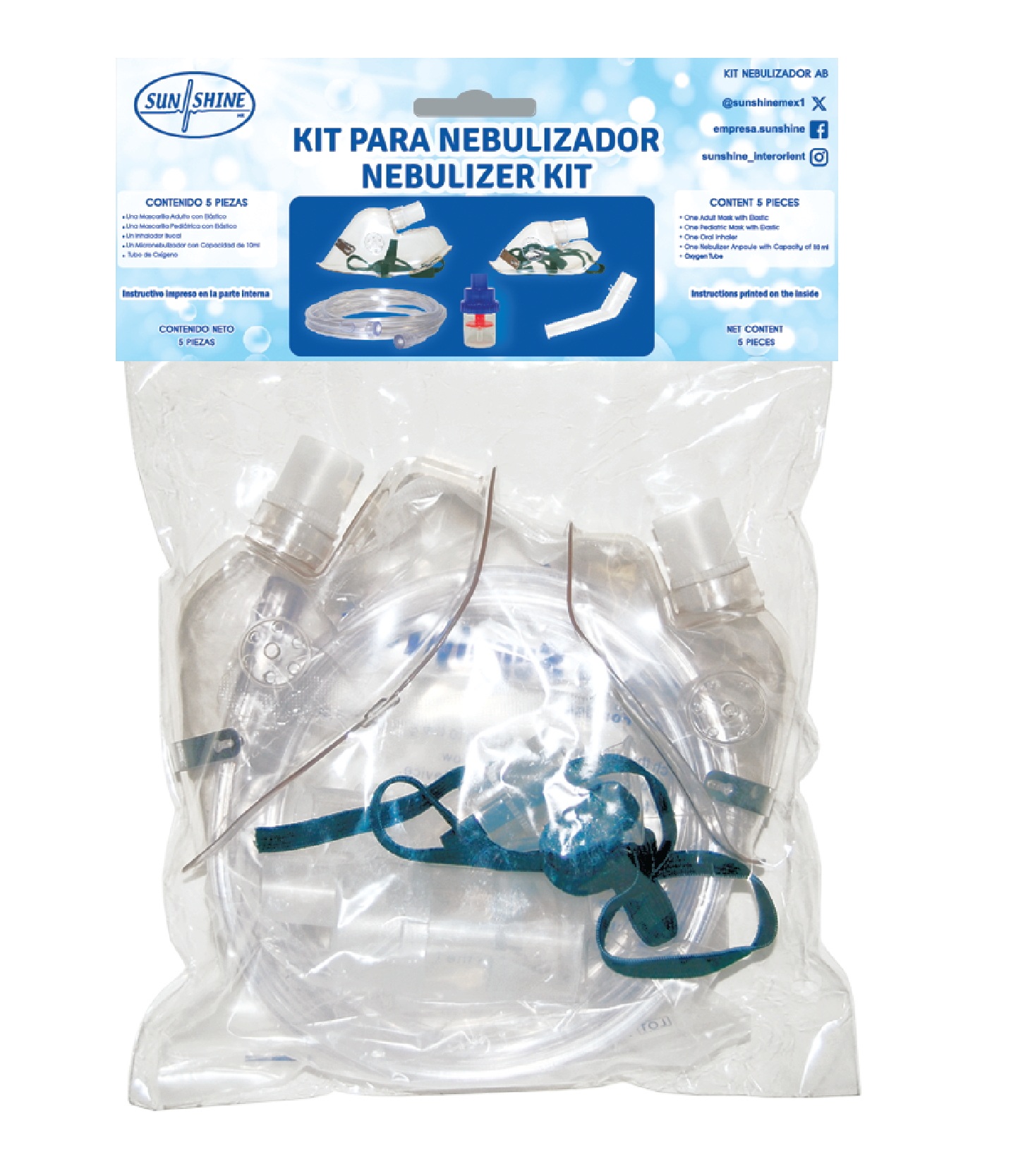 kit para Nebulizador de Sunshine