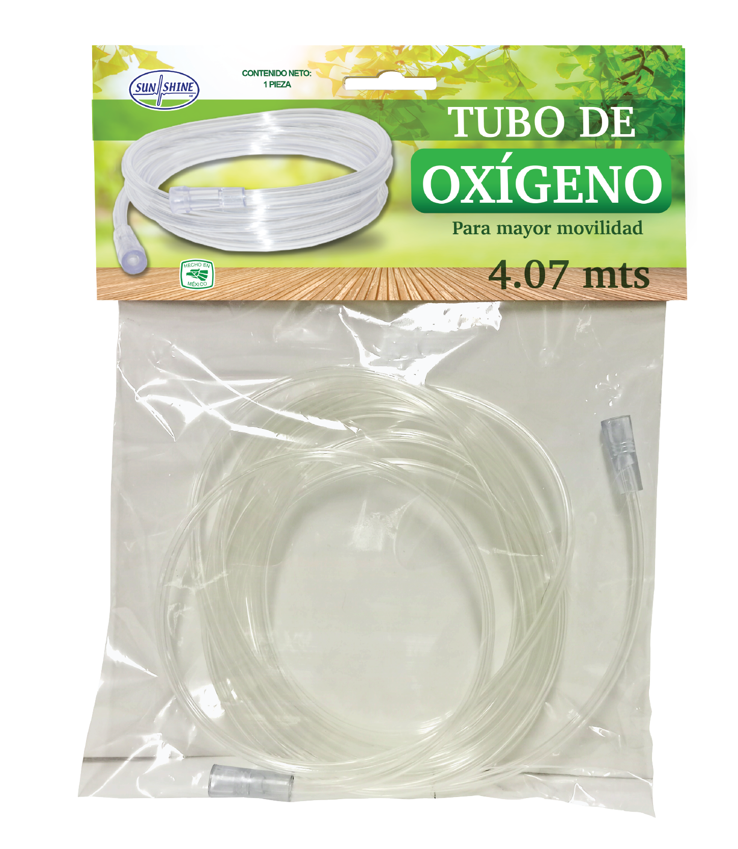 Tubo de Oxígeno 4.07mts de sunshine